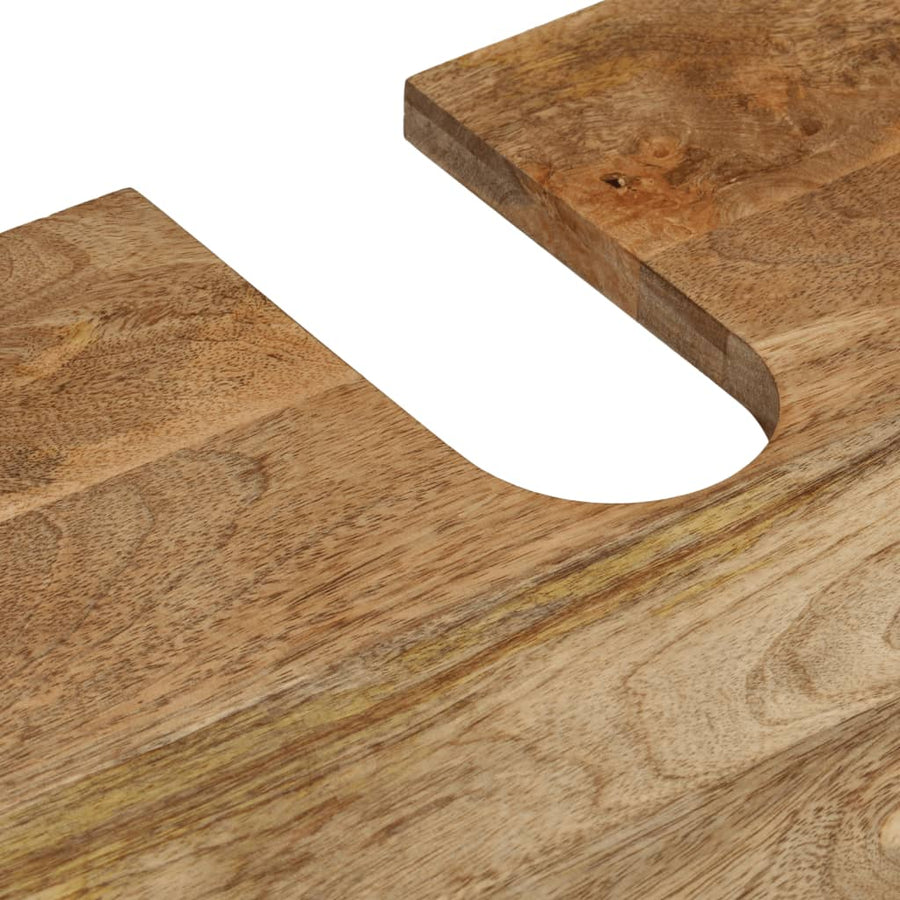 Wastafelkast 62X33X58 Cm Massief Mangohout