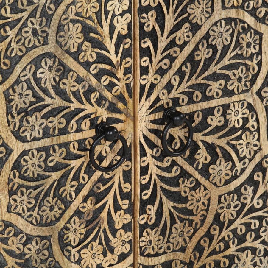 Wastafelkast 62X33X58 Cm Massief Mangohout