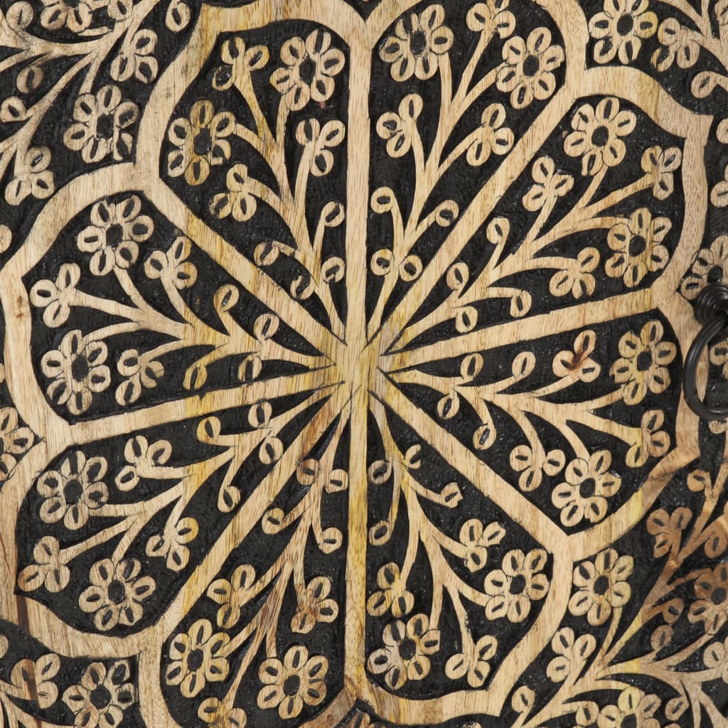 Badkamerkast 38X33X58 Cm Massief Mangohout