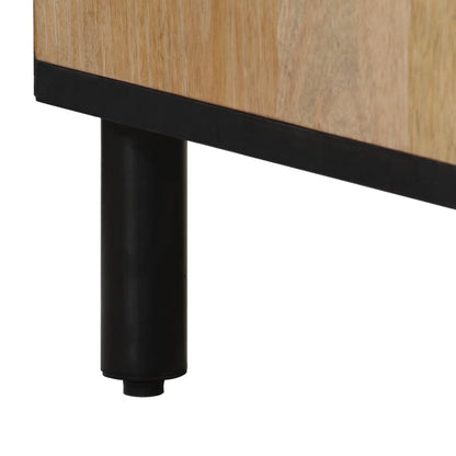 Bijzetkast 60X33X75 Cm Massief Mangohout