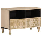 TV cabinet 70x33x46 cm solid mango wood