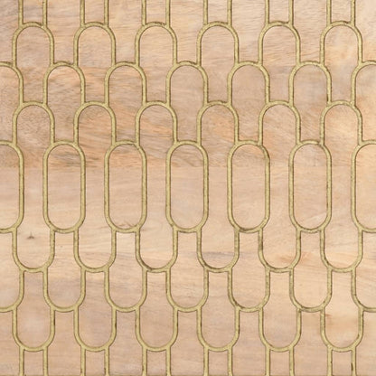 Bijzetkast 60x33x75 cm massief mangohout