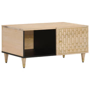 Salontafel 80x50x40 cm massief mangohout
