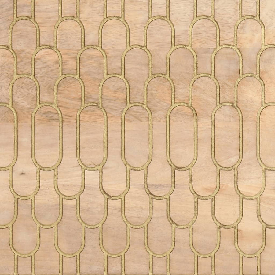 Salontafel 80x50x40 cm massief mangohout