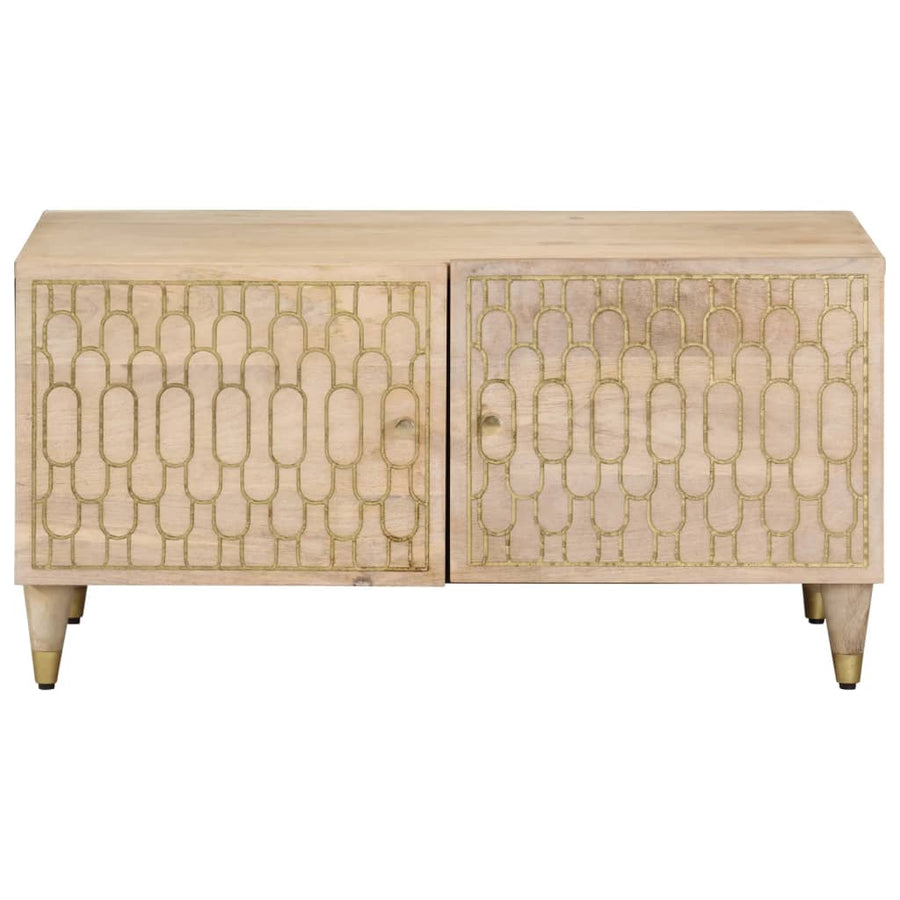 Salontafel 80x50x40 cm massief mangohout
