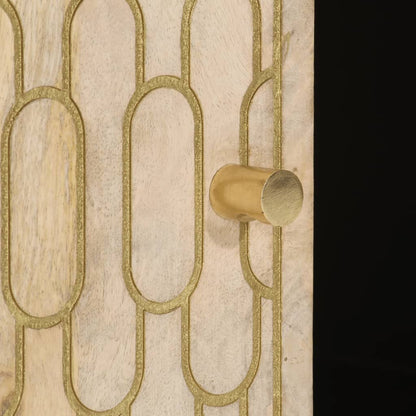 Salontafel 100x54x40 cm massief mangohout