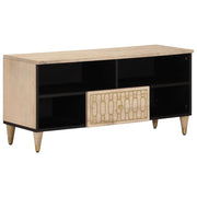 TV cabinet 100x33x46 cm solid mango wood