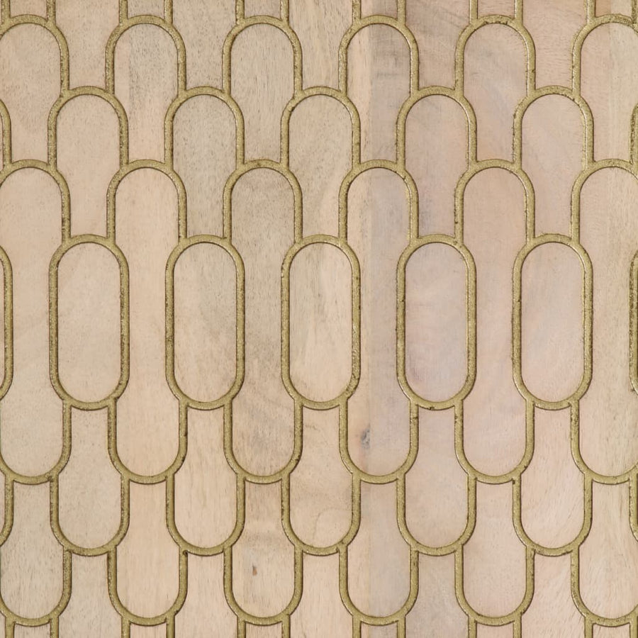 Wastafelkast 62x33x58 cm massief mangohout