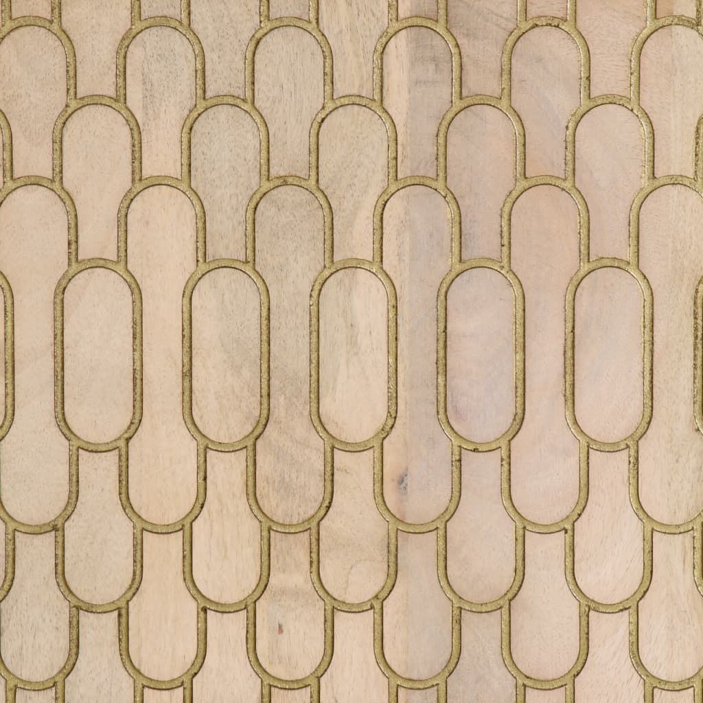 Badkamerkast 38X33X160 Cm Massief Mangohout Naturel