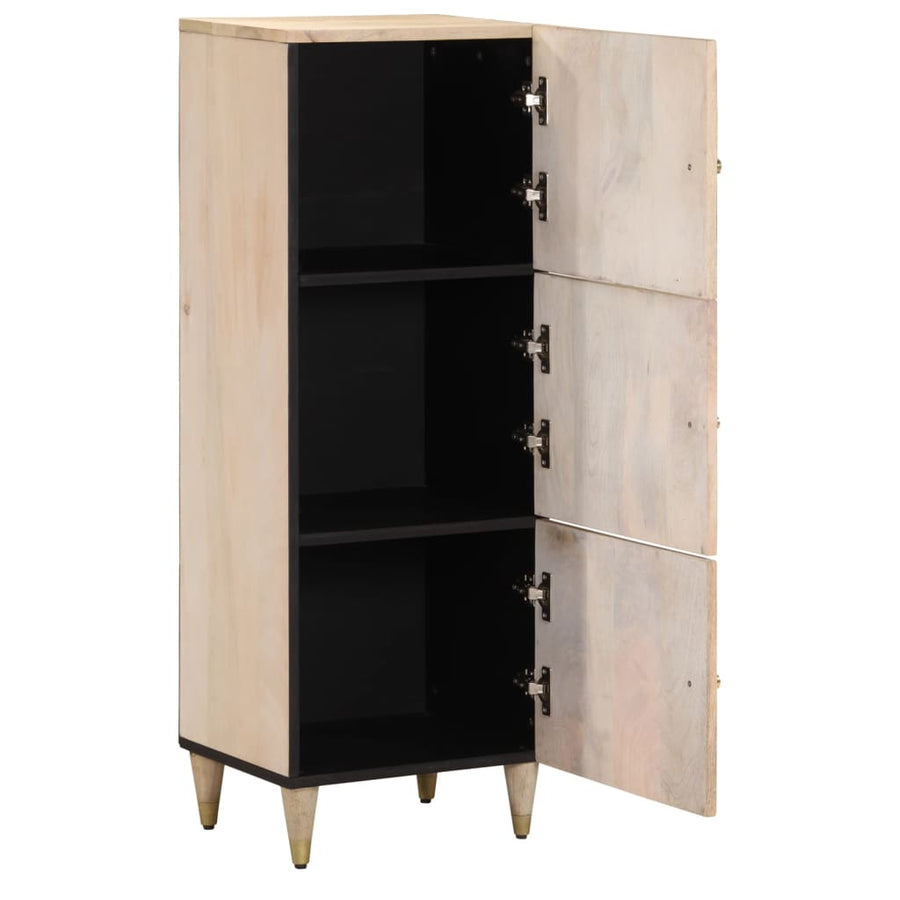 Hoge kast 40x33x110 cm massief mangohout