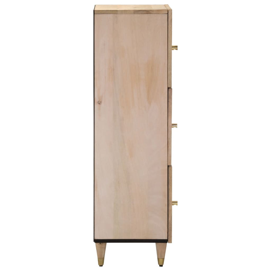 Hoge kast 40x33x110 cm massief mangohout