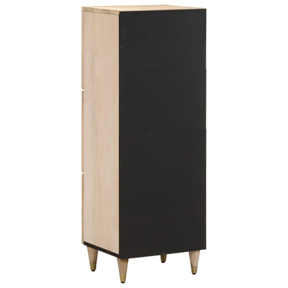 Hoge kast 40x33x110 cm massief mangohout