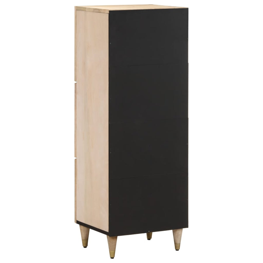 Hoge kast 40x33x110 cm massief mangohout