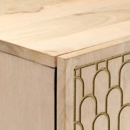 Hoge kast 40x33x110 cm massief mangohout