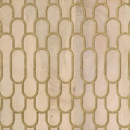 Hoge kast 40x33x110 cm massief mangohout