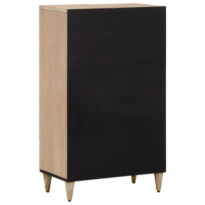 Hoge kast 60x33x100 cm massief mangohout