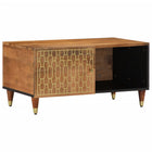 Coffee table 80x50x40 cm solid mango wood