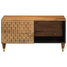 Salontafel 80x50x40 cm massief mangohout