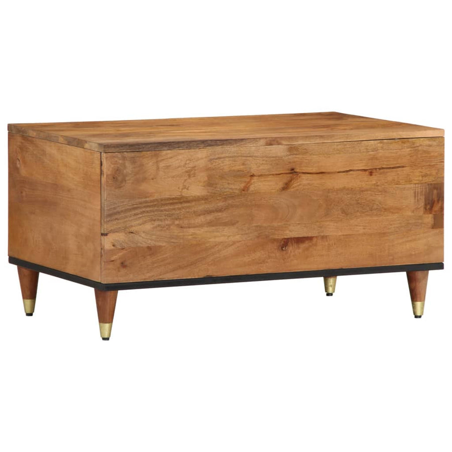 Salontafel 80x50x40 cm massief mangohout
