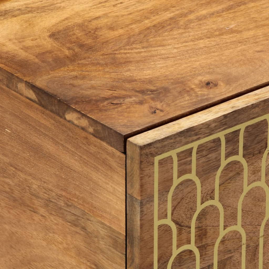 Salontafel 80x50x40 cm massief mangohout