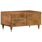 Coffee table 80x50x40 cm solid mango wood