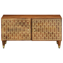 Salontafel 80x50x40 cm massief mangohout