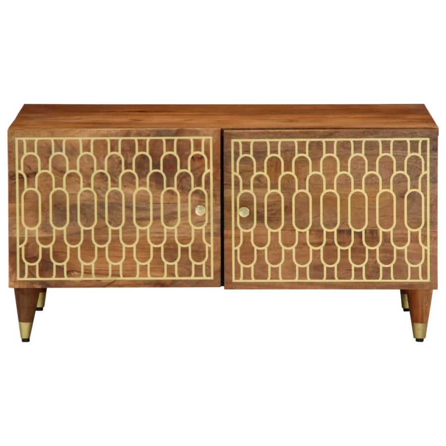 Salontafel 80x50x40 cm massief mangohout