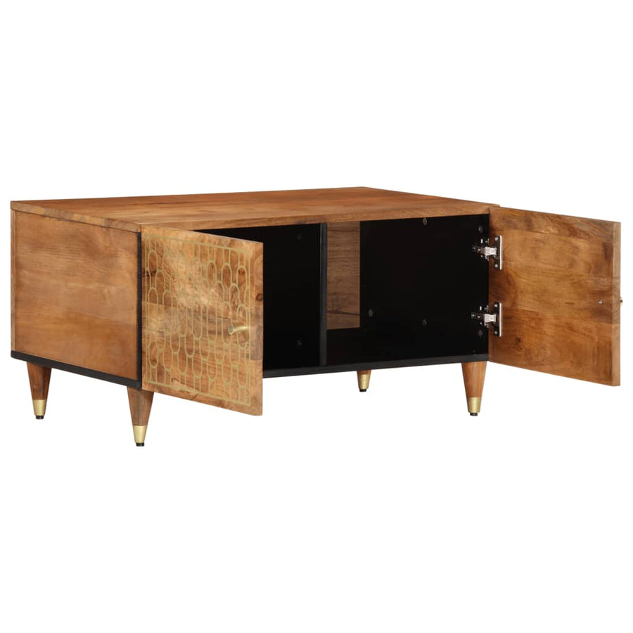 Salontafel 80x50x40 cm massief mangohout