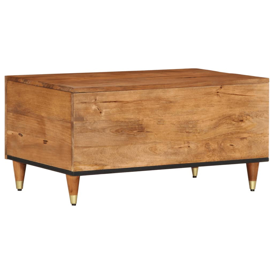 Salontafel 80x50x40 cm massief mangohout