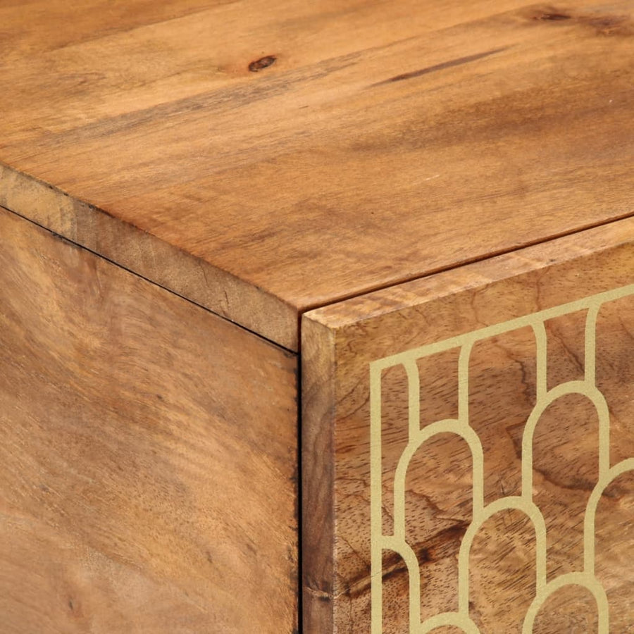 Salontafel 80x50x40 cm massief mangohout