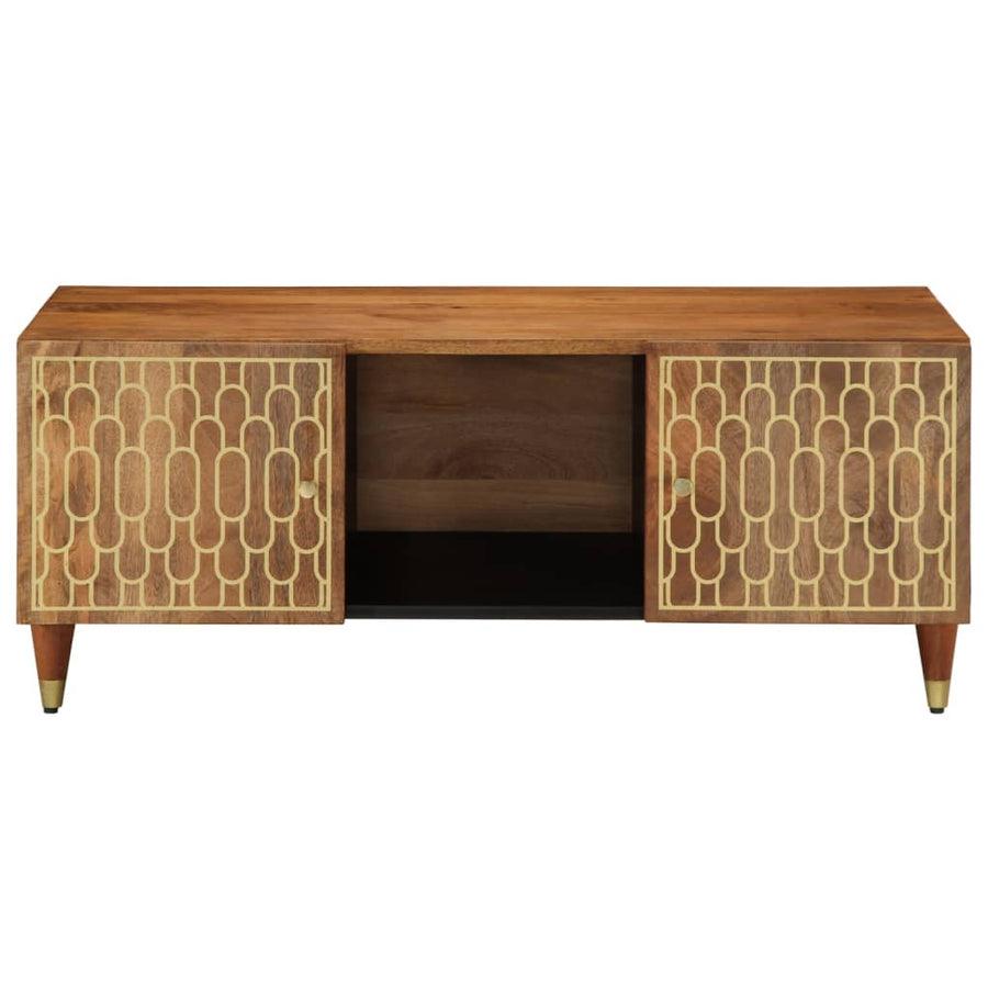 Salontafel 100x54x40 cm massief mangohout