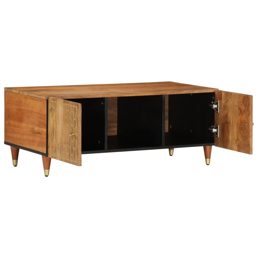 Salontafel 100x54x40 cm massief mangohout