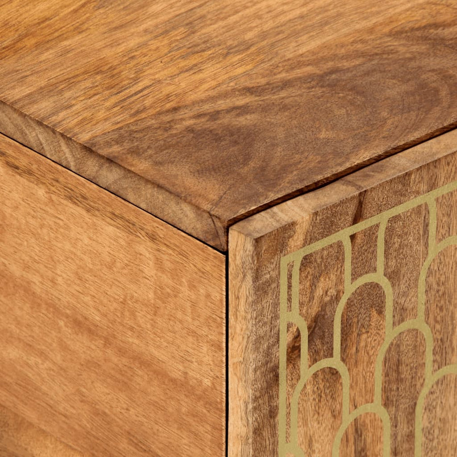 Salontafel 100x54x40 cm massief mangohout