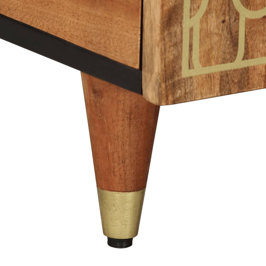 Salontafel 100x54x40 cm massief mangohout