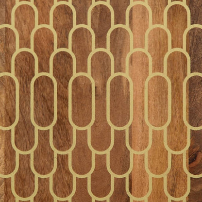Salontafel 100x54x40 cm massief mangohout