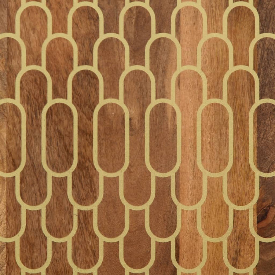 Salontafel 100x54x40 cm massief mangohout