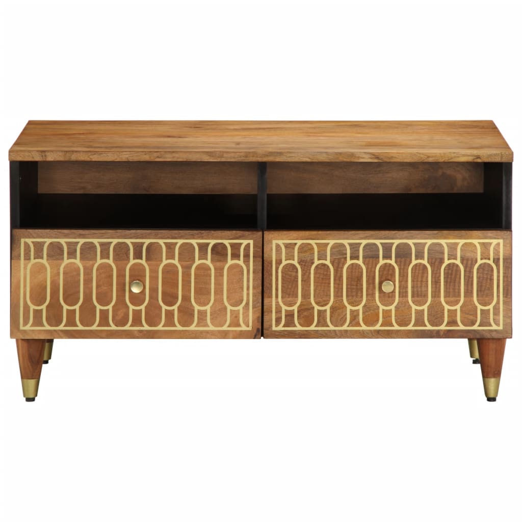 Salontafel 80x54x40 cm massief mangohout
