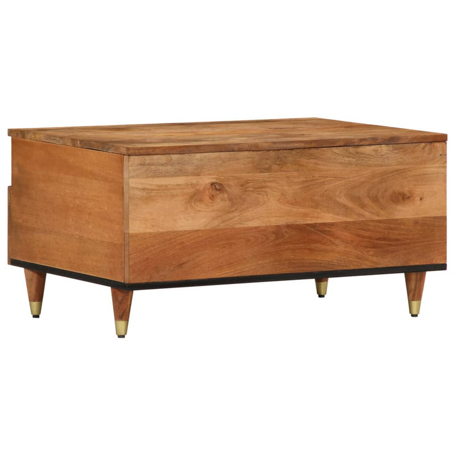 Salontafel 80x54x40 cm massief mangohout