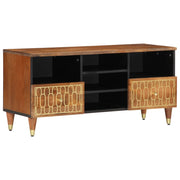 TV cabinet 100x33x46 cm solid mango wood
