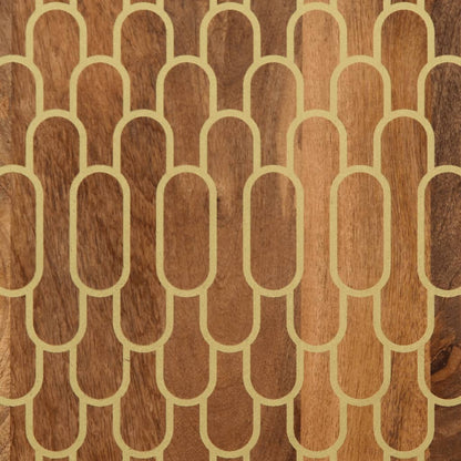 Badkamerkast 38x33x160 cm massief mangohout