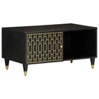 Coffee table 80x50x40 cm solid mango wood