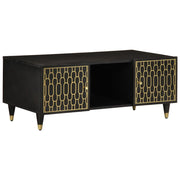 Salontafel 100x54x40 cm massief mangohout