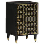 Bathroom cabinet 38x33x58 cm solid mango wood