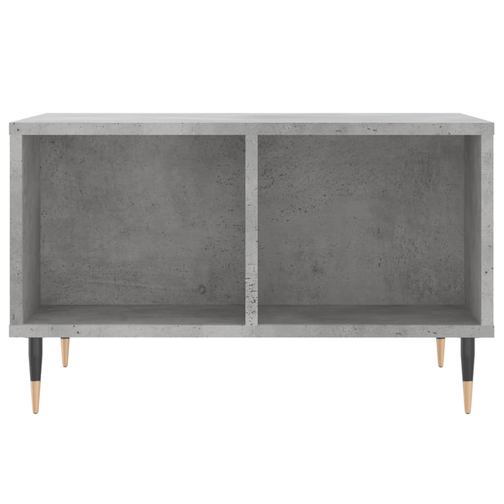 Salontafel 60X50X36,5 Cm Bewerkt Hout Betongrijs