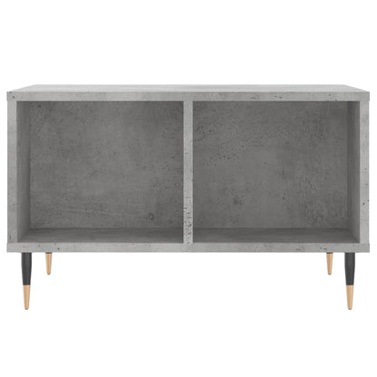 Salontafel 60X50X36,5 Cm Bewerkt Hout Betongrijs