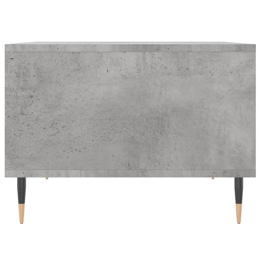 Salontafel 60X50X36,5 Cm Bewerkt Hout Betongrijs