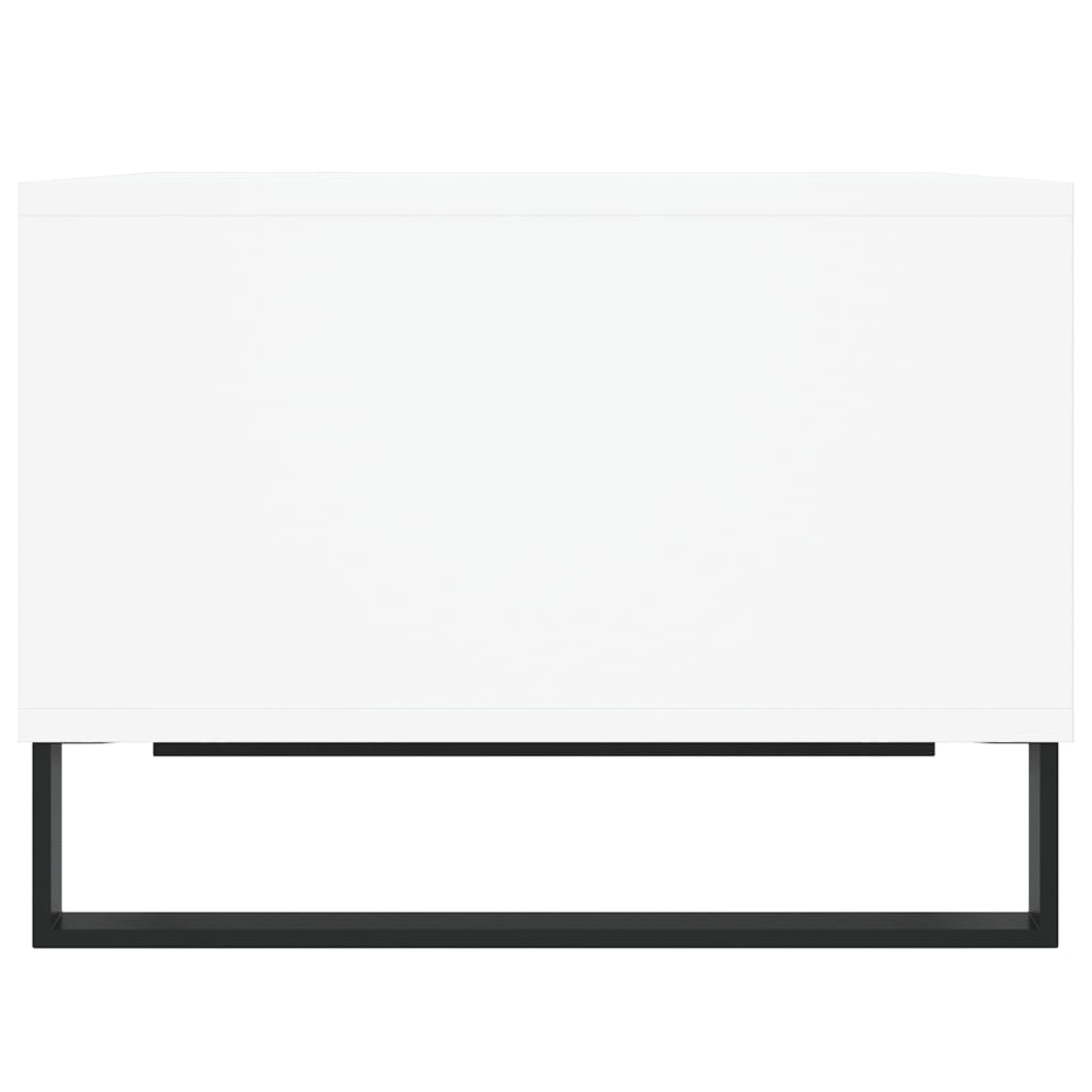 Salontafel 60X50X36,5 Cm Bewerkt Hout Wit