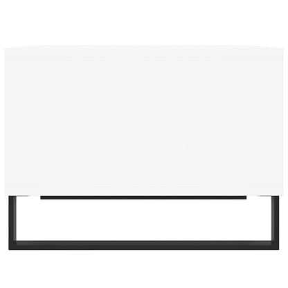 Salontafel 60X50X36,5 Cm Bewerkt Hout Wit
