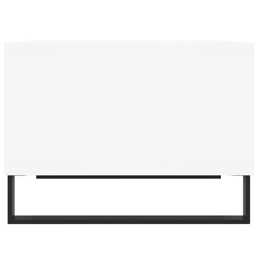 Salontafel 60X50X36,5 Cm Bewerkt Hout Wit
