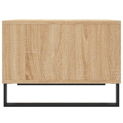 Salontafel 60X50X36,5 Cm Bewerkt Hout Kleurig Sonoma eiken